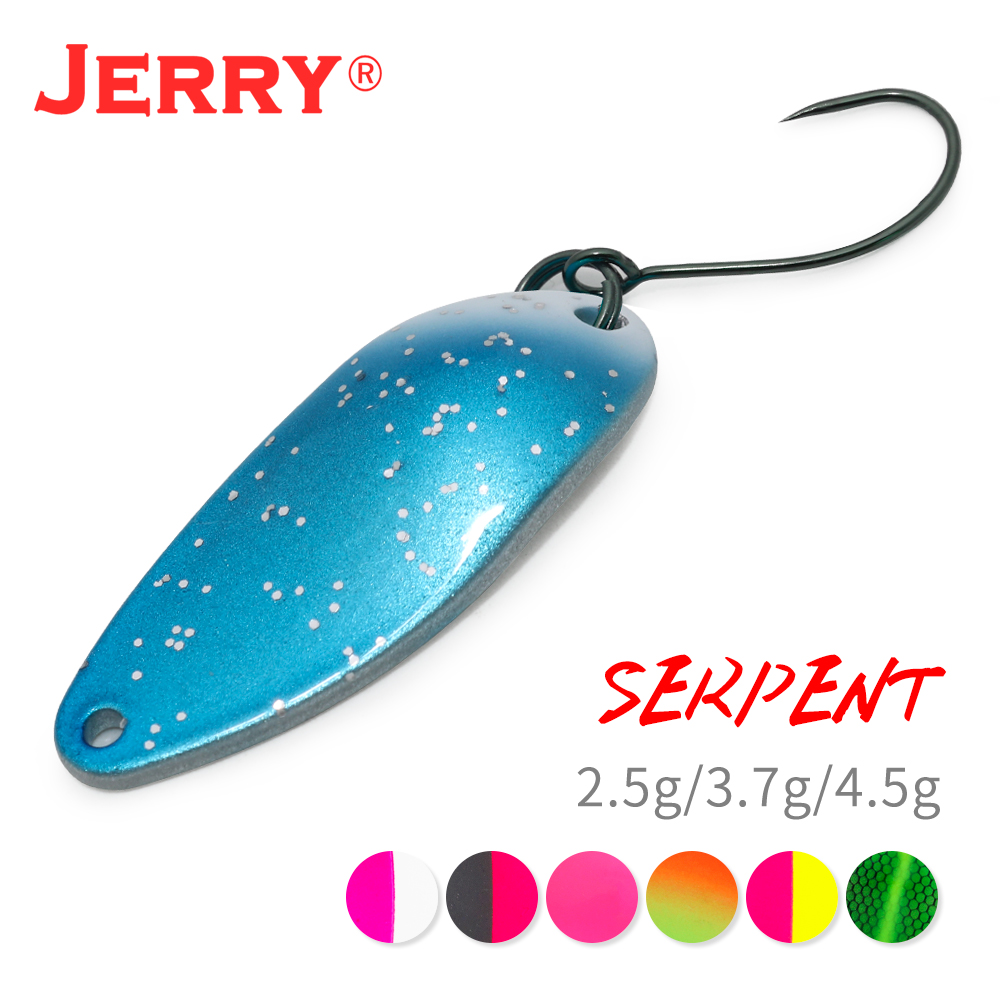 Fishing Lure Spoon - Jerry Serpent Micro Fishing Spoons 2,5g
