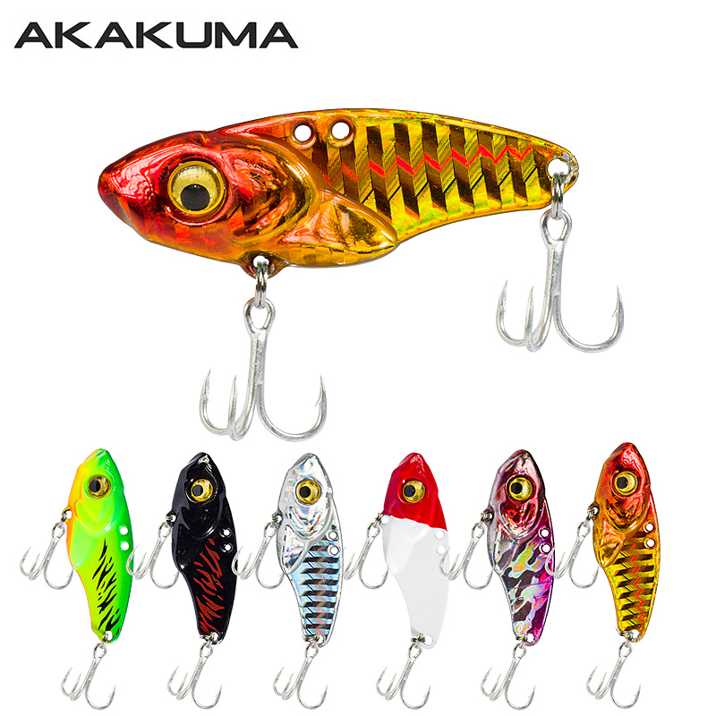 Fishing Lure Spinnerbait - 6PCS Metal VIB Lure 5g 7g