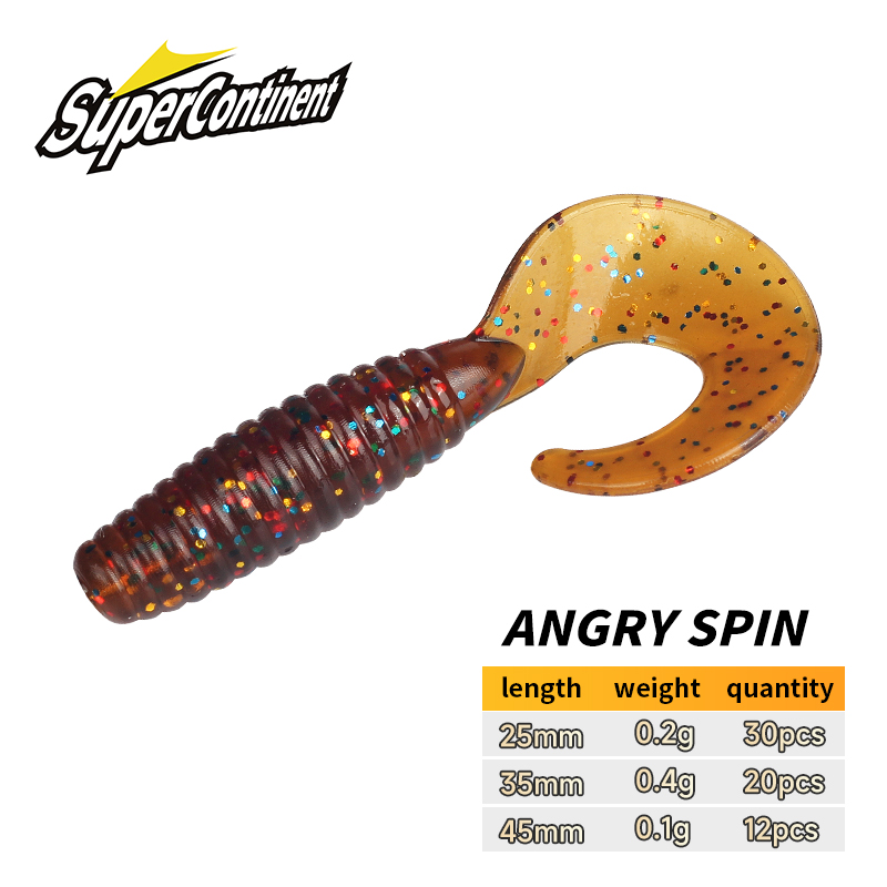 Supercontinent Soft Bait angry - Fishing Lure Soft Plastic のレビューと価格