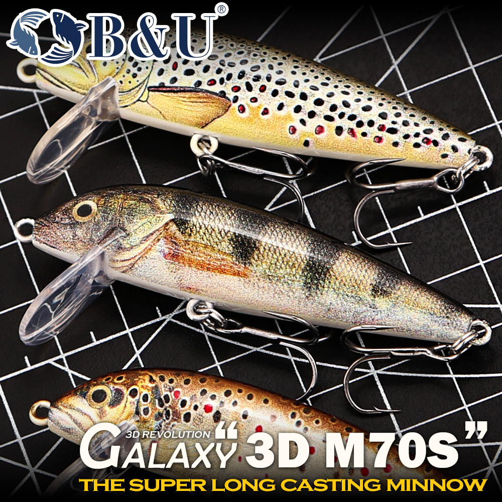B&U Fishing Lures Sinking Minn - Fishing Lure Swimbait のレビューと価格