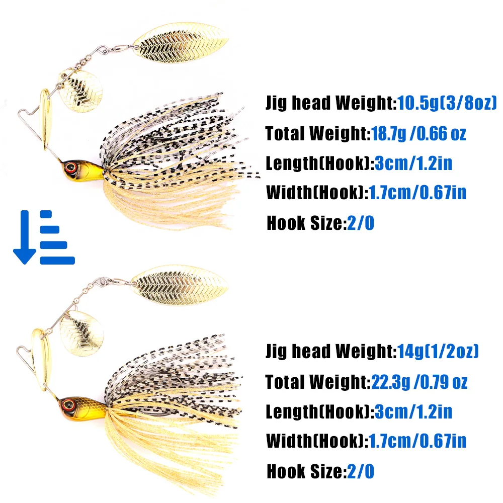 B&U Metal Blade Fishing Lure S - Fishing Lure Blade Bait のレビューと価格