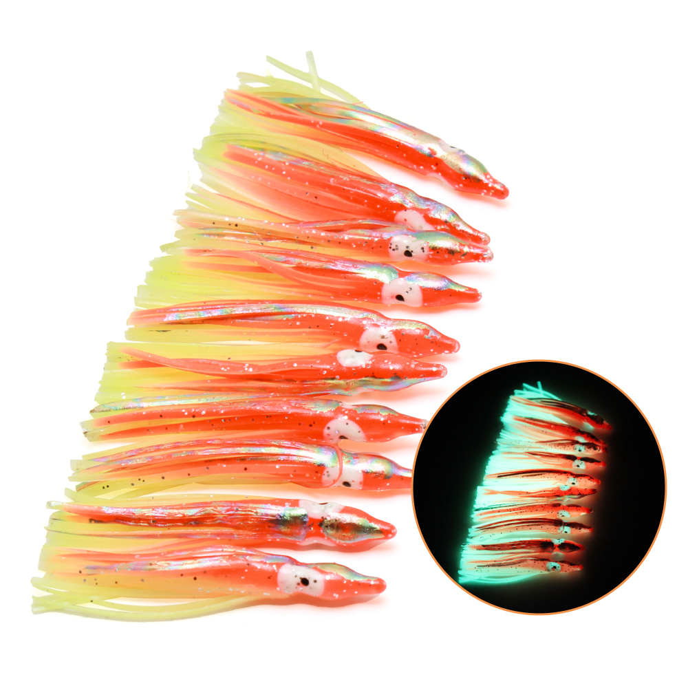 10 pcs soft light octopus squi - Fishing Lure Buzzbait のレビューと価格