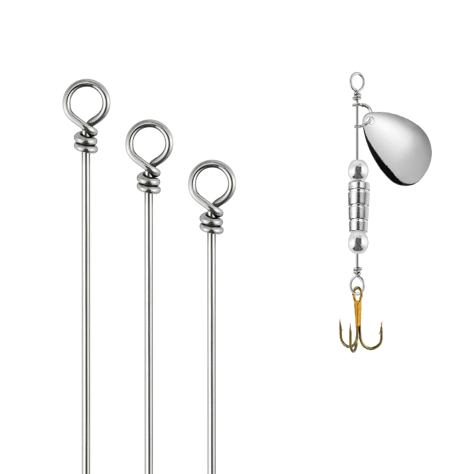 30/100pcs Tokyo Rig Spinner Lu - Fishing Lure Spinnerbait のレビューと価格