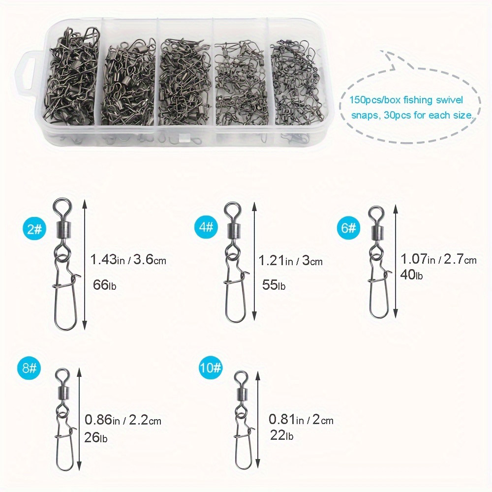 95/210 PCS Set Fishing Connect - Fishing Lure Kit のレビューと価格