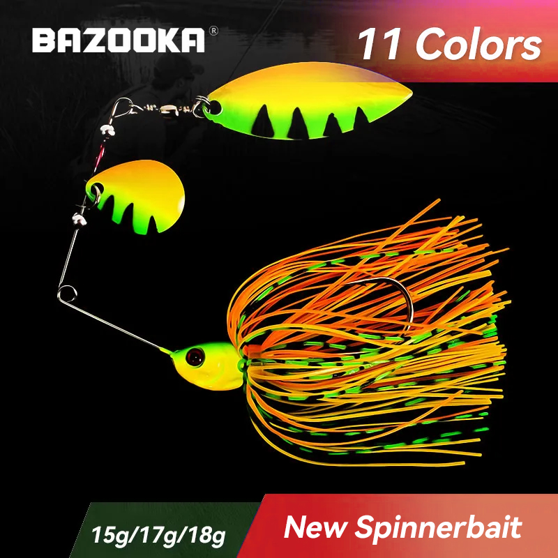 Bazooka 15g 18g Spinnerbait Fi - Fishing Lure Swimbait のレビューと価格