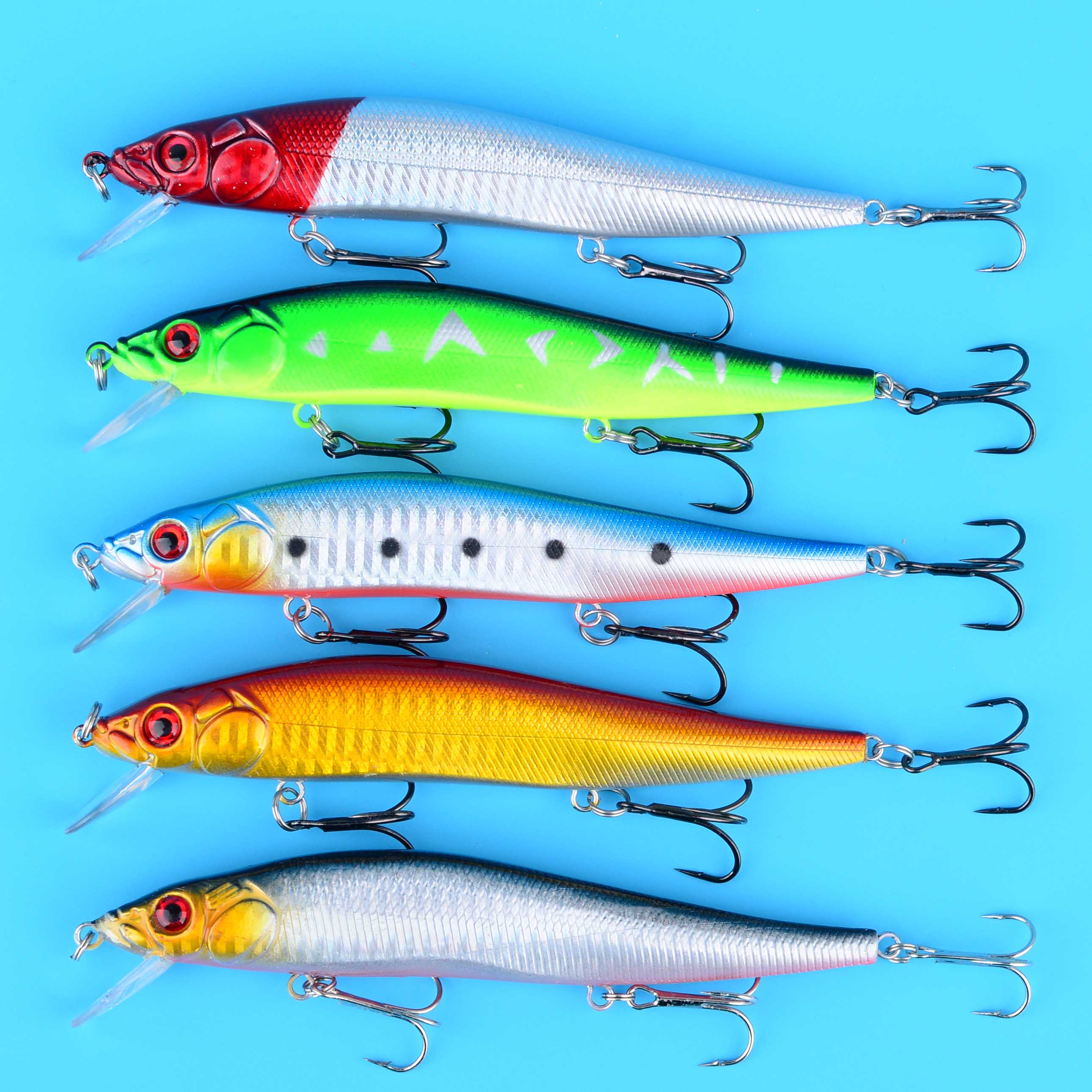 1pc Minnow Fishing Lure Floati - Fishing Lure Jerkbait のレビューと価格