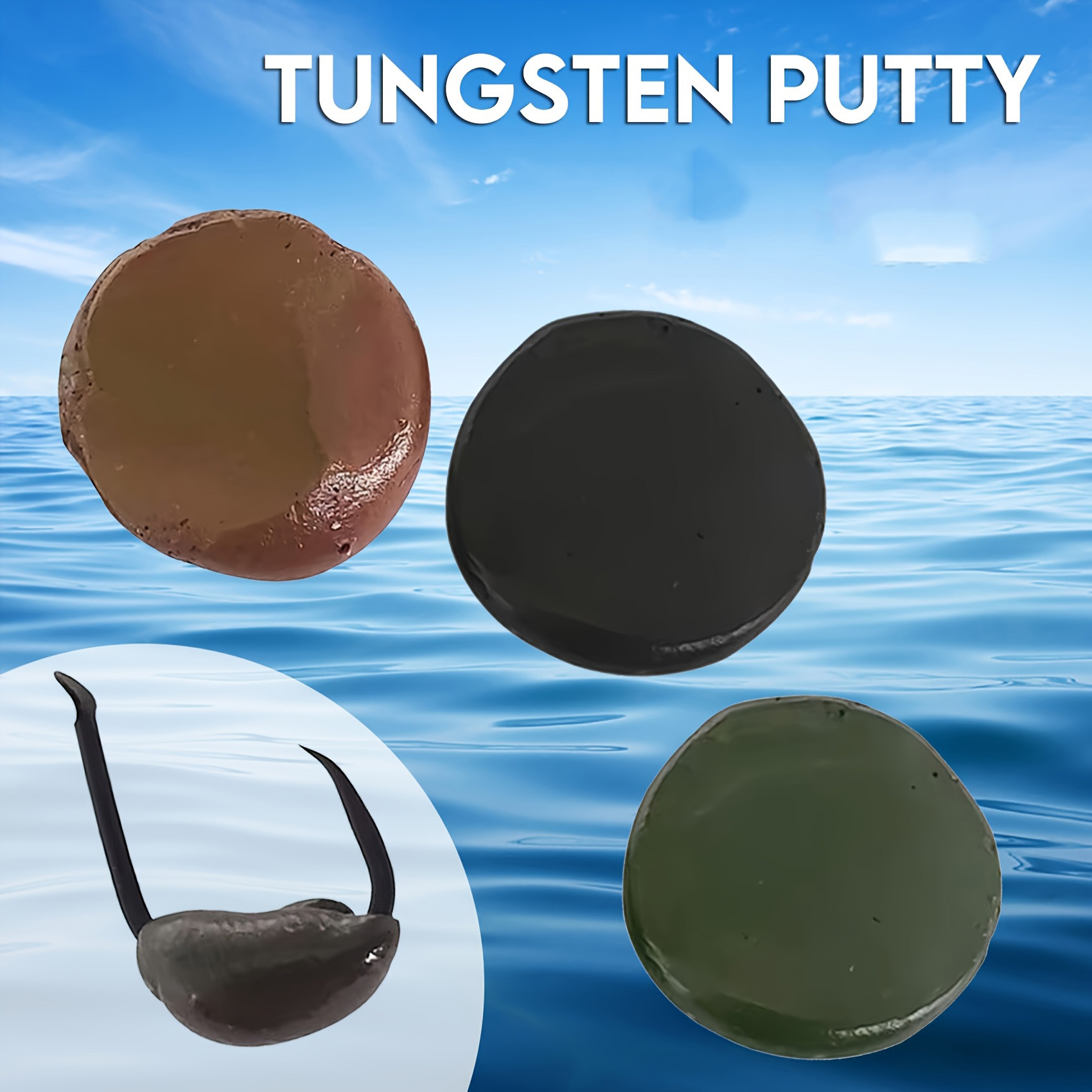 Tungsten Putty 0.5oz(15g) Tika - Fishing Lure Accessories のレビューと価格