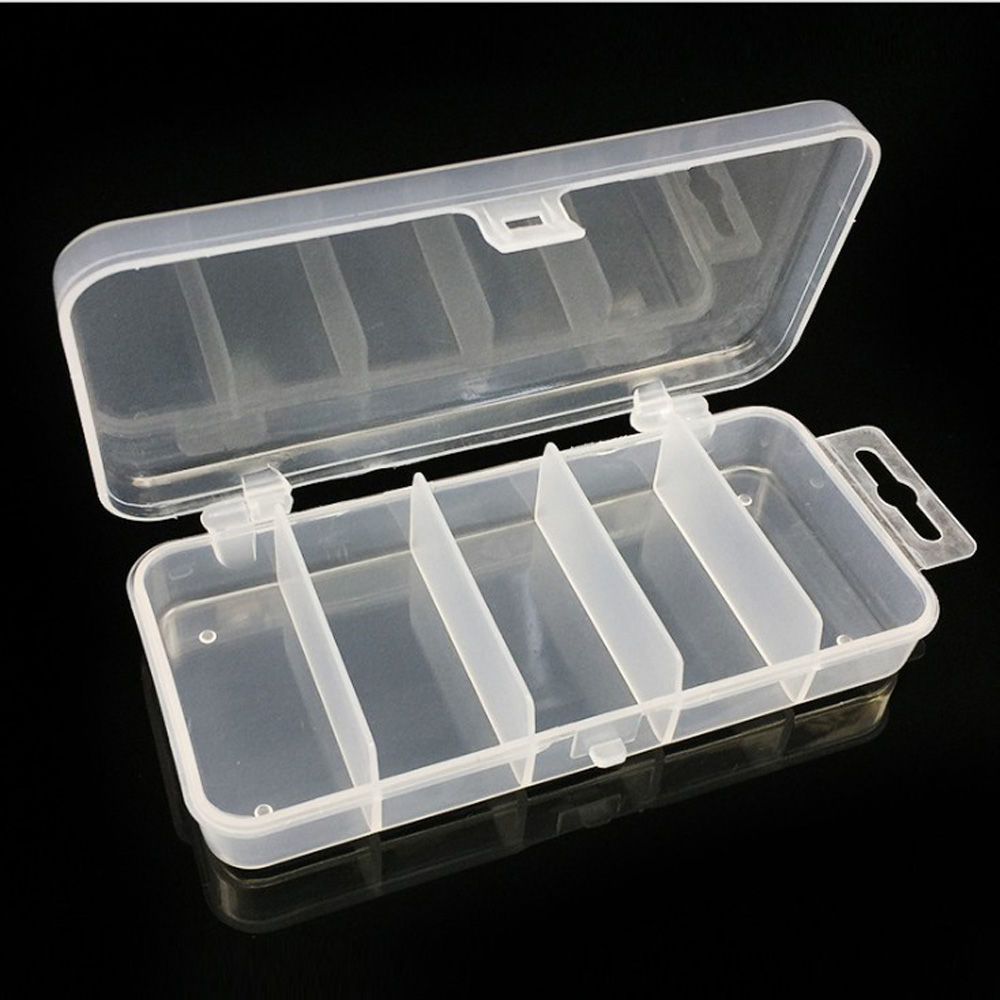 1pcs Transparent Plastic Stora - Fishing Lure Spoon のレビューと価格