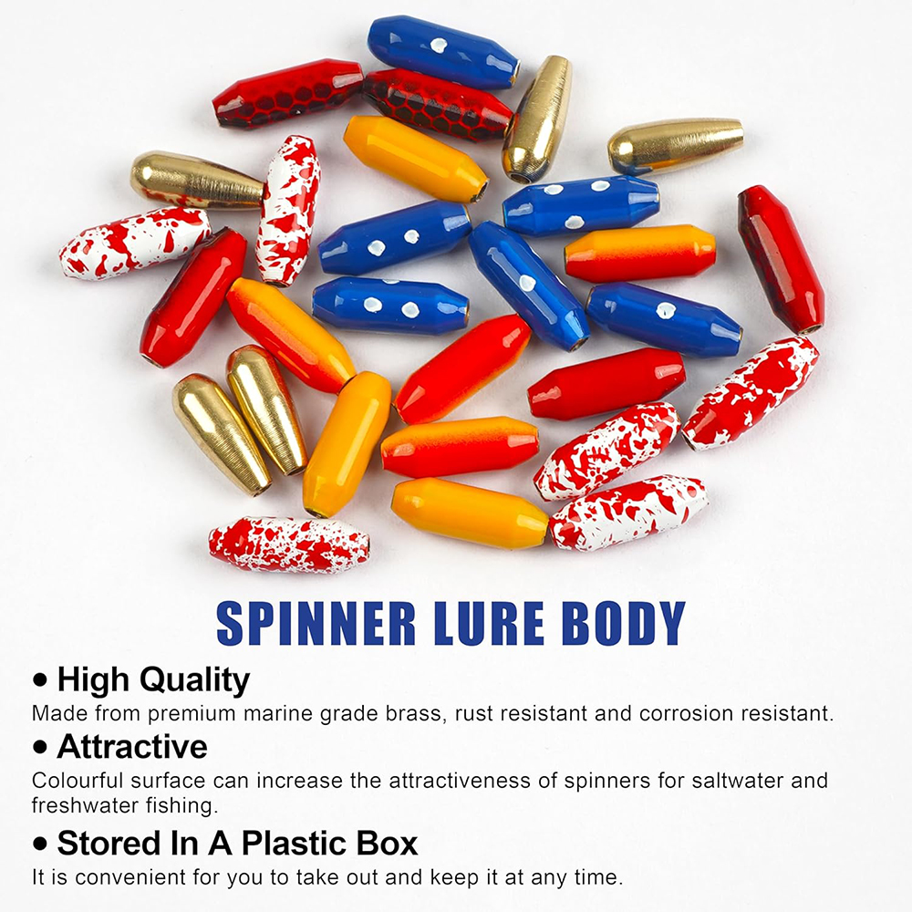 10pcs Fishing Brass Spinner Lu - Fishing Lure Spinnerbait のレビューと価格