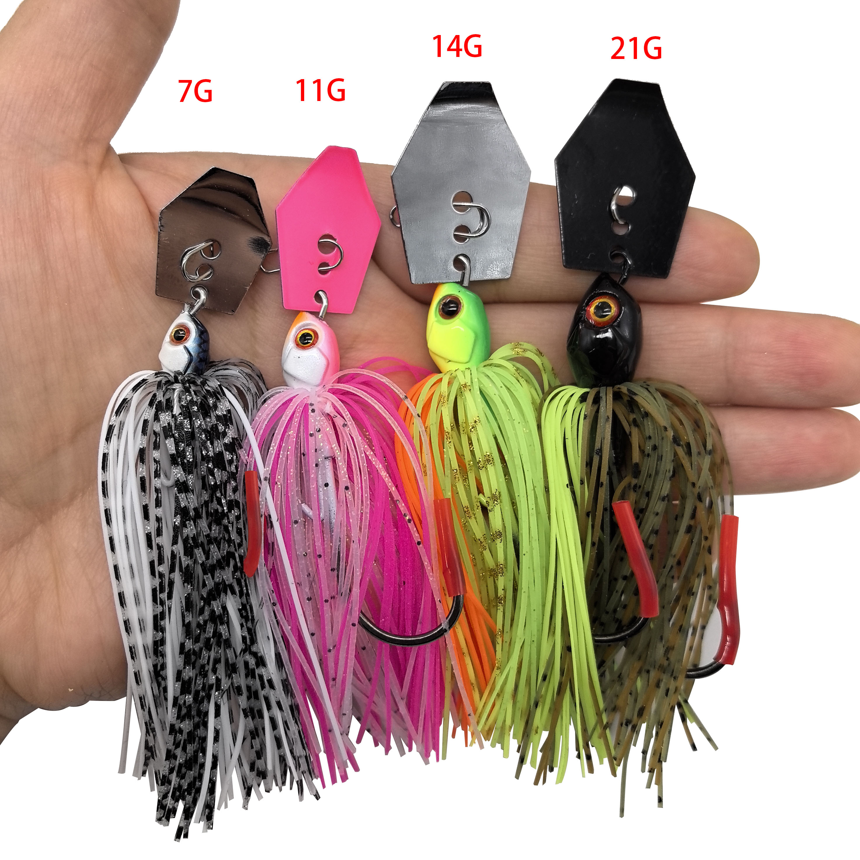 Mycena 7G/9G/11G/14G/21G fishi - Fishing Lure Blade Bait のレビューと価格