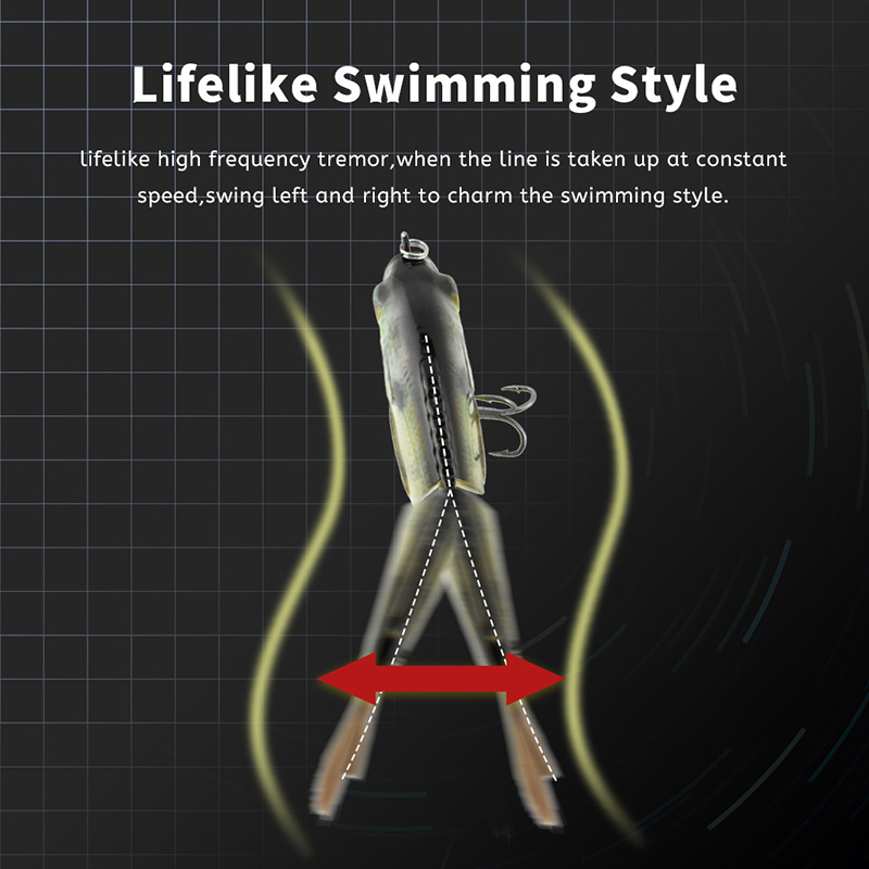 13Cm/33G Bionic Two-Section Ha - Fishing Lure Popper のレビューと価格