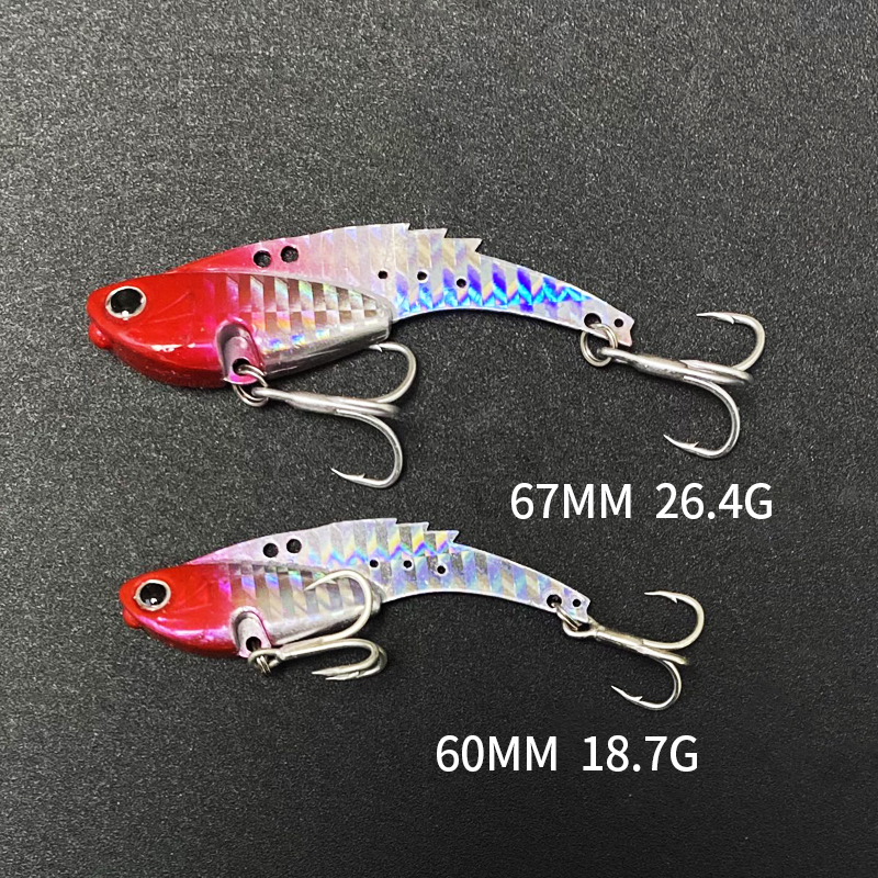 1pcs Metal Blade Vib 67MM 26.4 - Fishing Lure Blade Bait のレビューと価格