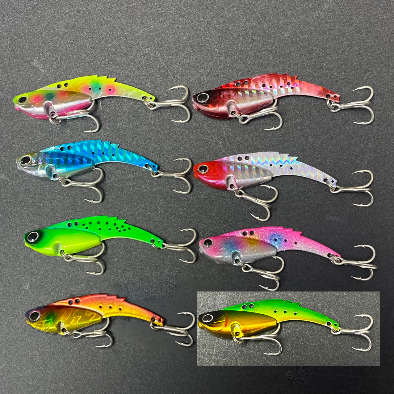 1pcs Metal Blade Vib 67MM 26.4 - Fishing Lure Blade Bait のレビューと価格