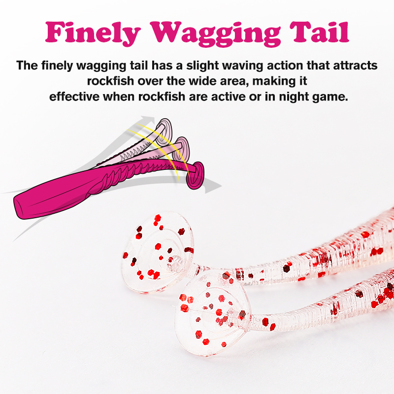 TSURINOYA 38mm 0.4g Soft Fishi - Fishing Lure Swimbait のレビューと価格