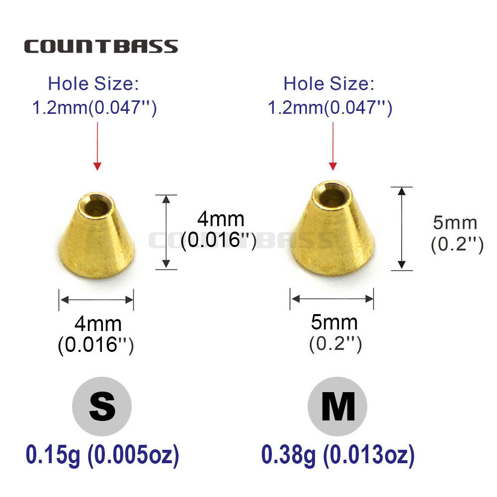 Countbass 10pcs Solid Brass Co - Fishing Lure Buzzbait のレビューと価格