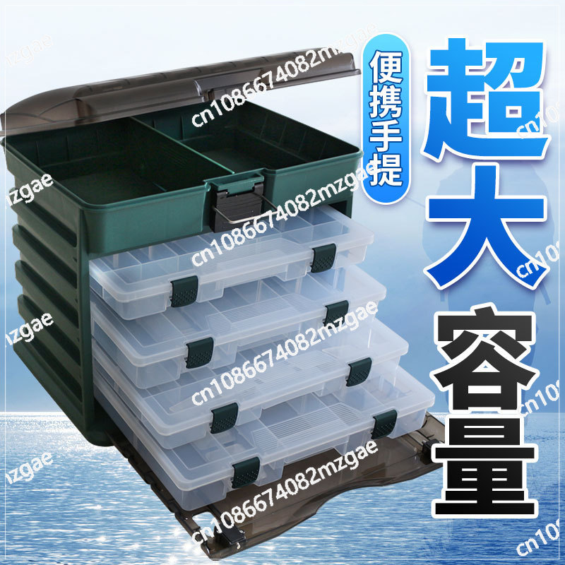 Medium 4-layer portable lure b - Fishing Lure Box のレビューと価格