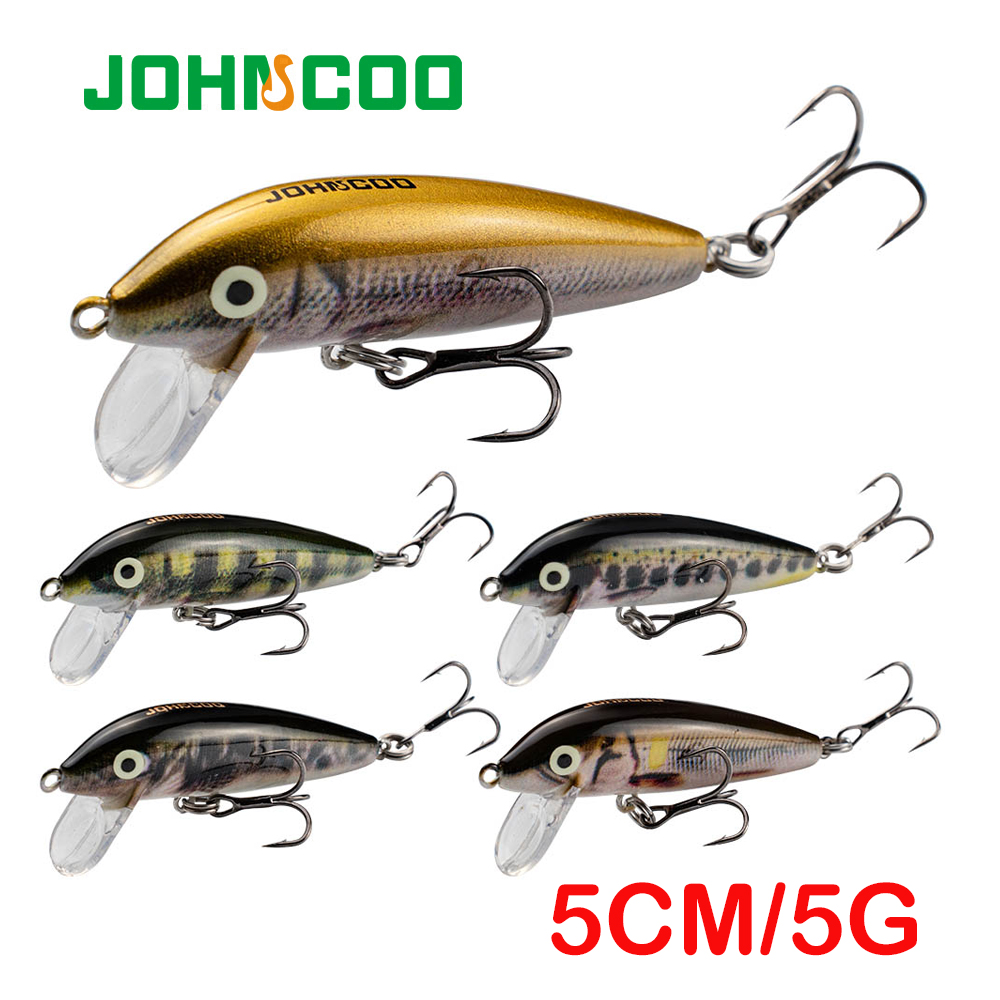 5cm 5g Sinking Minnow Wobblers - Fishing Lure Jerkbait のレビューと価格