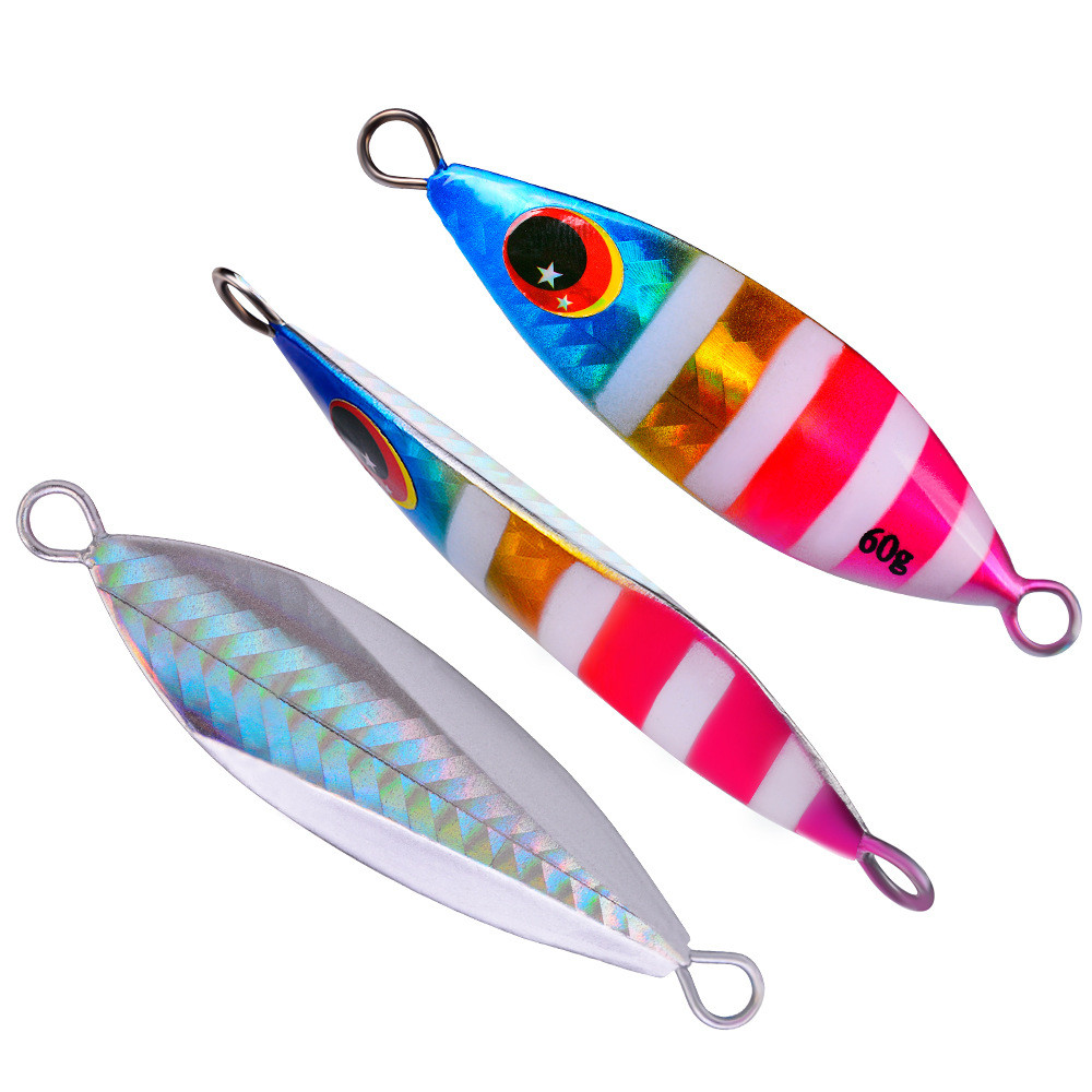 Metal Slow Jig Lure Hard Artif - Fishing Lure Buzzbait のレビューと価格