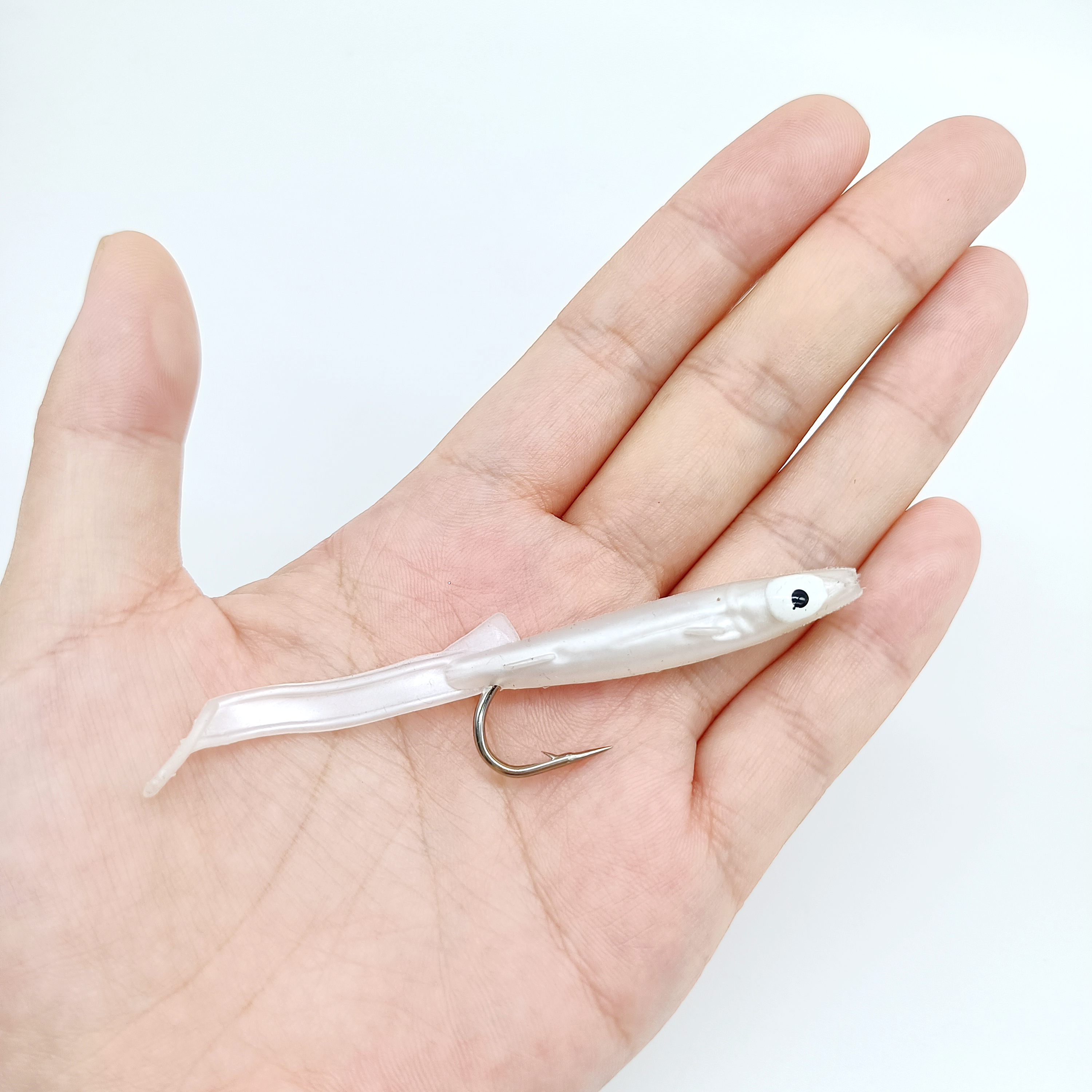 DUODUOYU 5PCS  Eel Soft Plasti - Fishing Lure Soft Plastic のレビューと価格