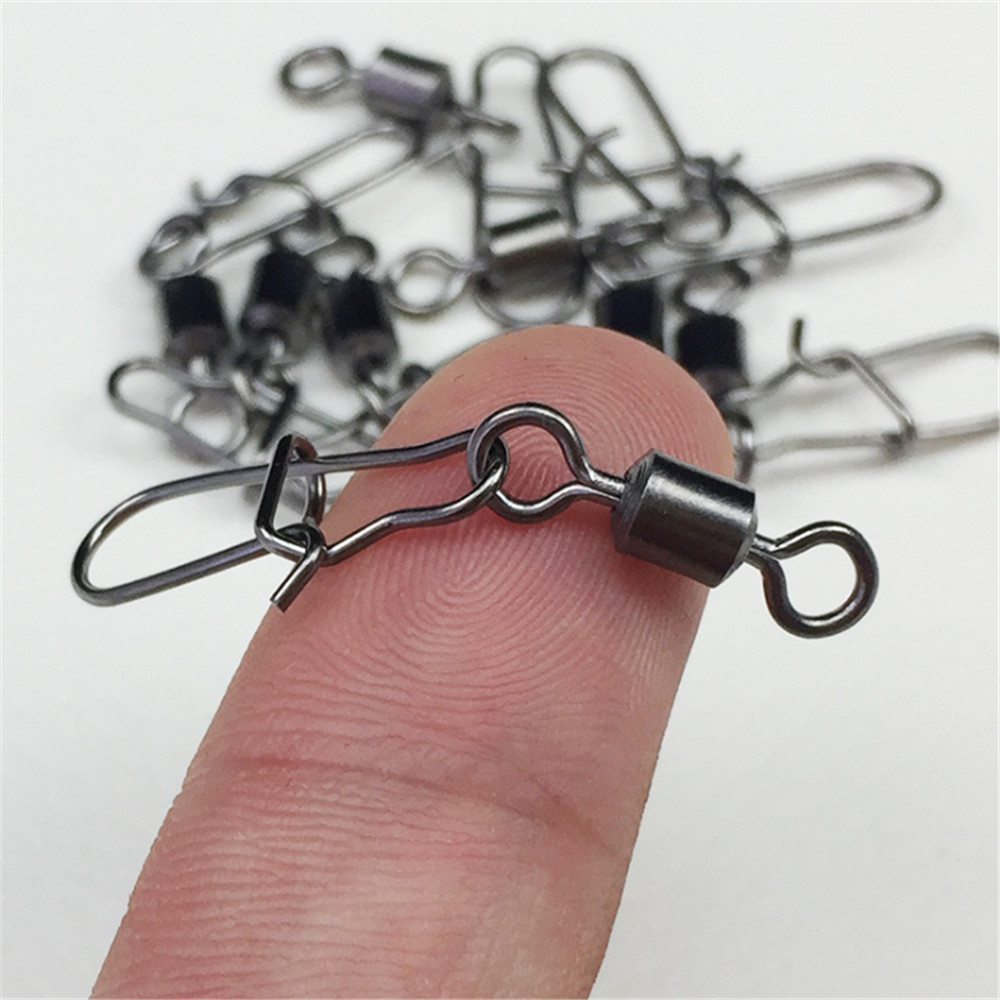 FISHINAPOT 30pcs/lot 2#-10# St - Fishing Lure Spinnerbait のレビューと価格