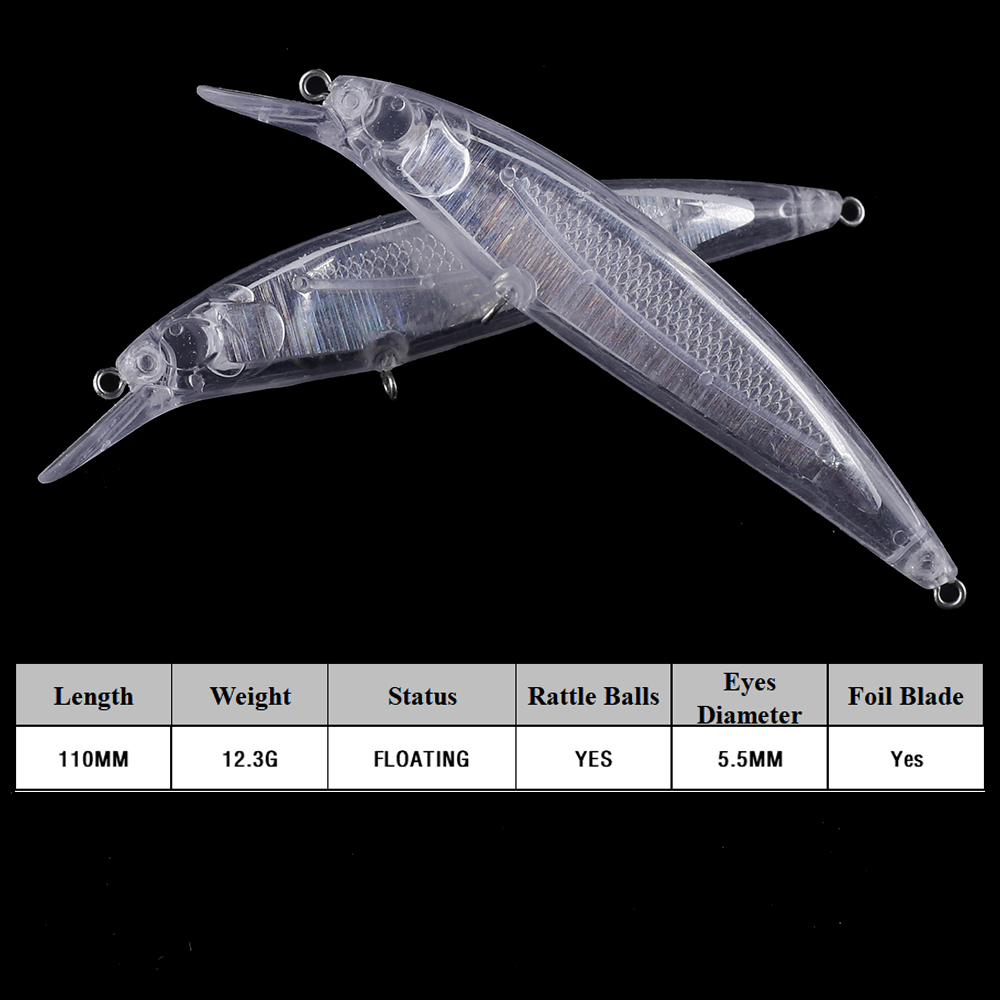 Chan’sHuang 20PCS Unpainted Bl - Fishing Lure Blade Bait のレビューと価格