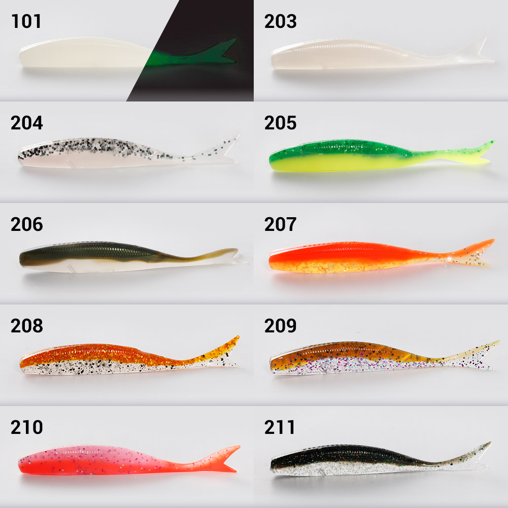 NOEBY Soft Lure Blade Minnow 9 - Fishing Lure Blade Bait のレビューと価格