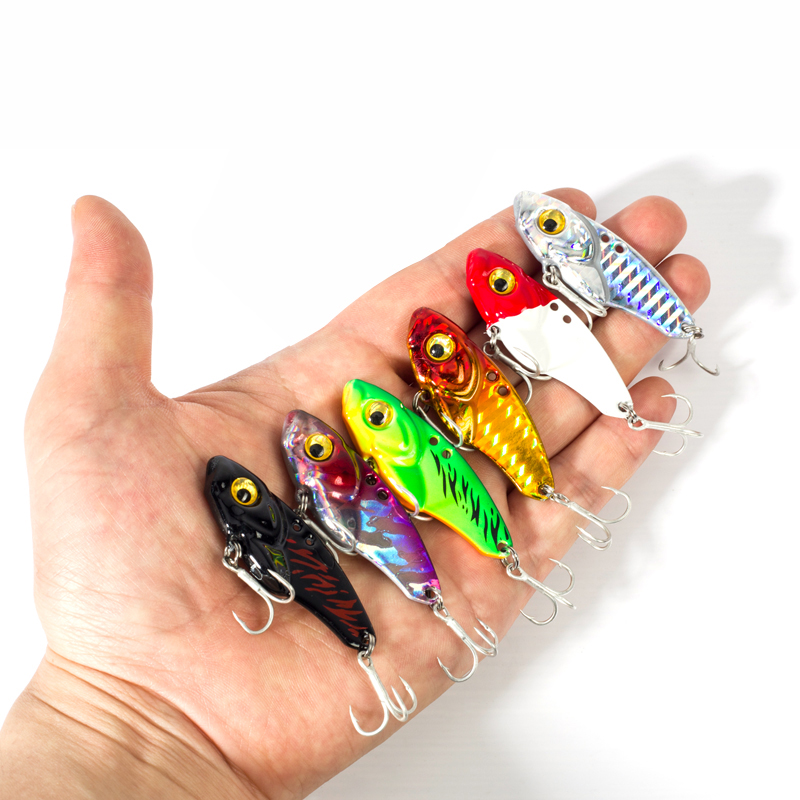 6PCS Metal VIB Lure 5g 7g 10g  - Fishing Lure Spinnerbait のレビューと価格
