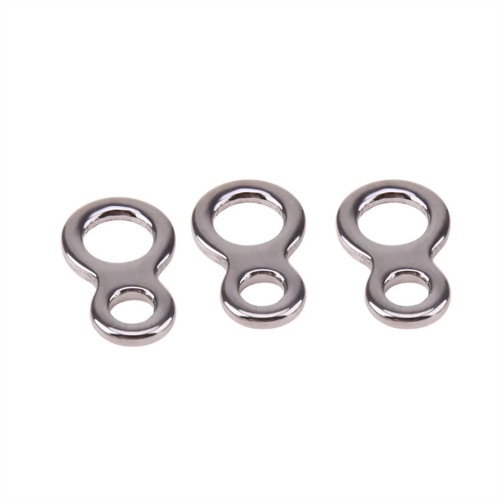 10Pcs Fishing Solid Ring Stain - Fishing Lure Jig のレビューと価格
