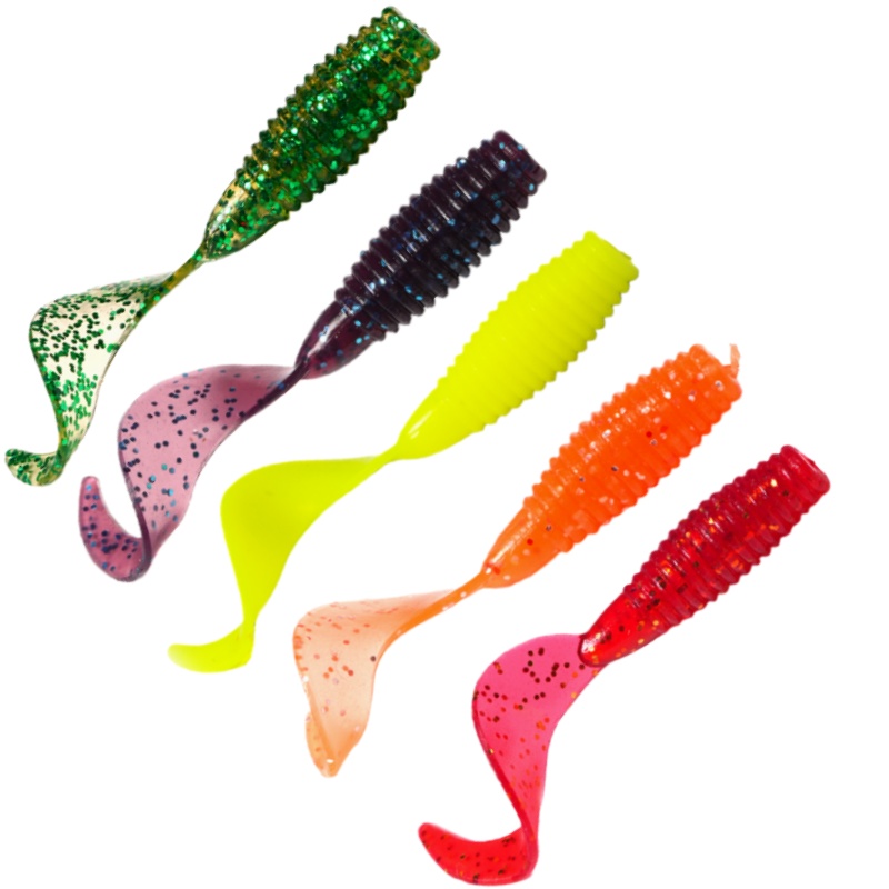 Wondersee 50PCS Soft Bait Worm - Fishing Lure Soft Plastic のレビューと価格