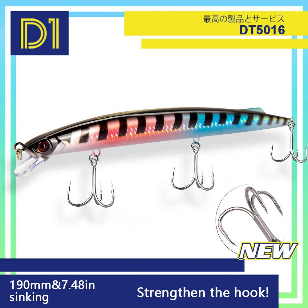 D1 Sea Fishing Minnow Lure 190 - Fishing Lure Buzzbait のレビューと価格