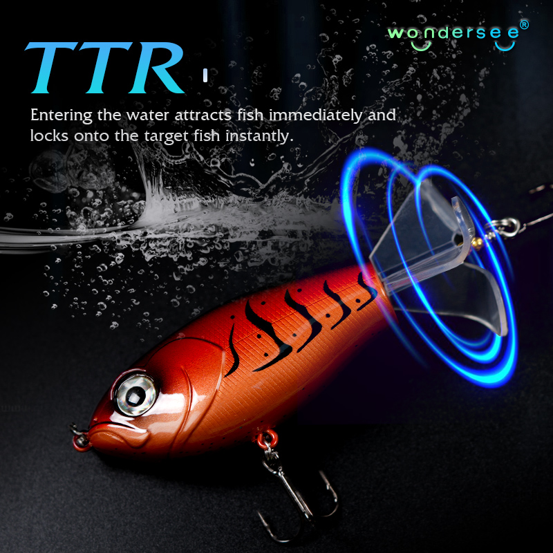 Wondersee 3-Blade Topwater Fis - Fishing Lure Blade Bait のレビューと価格