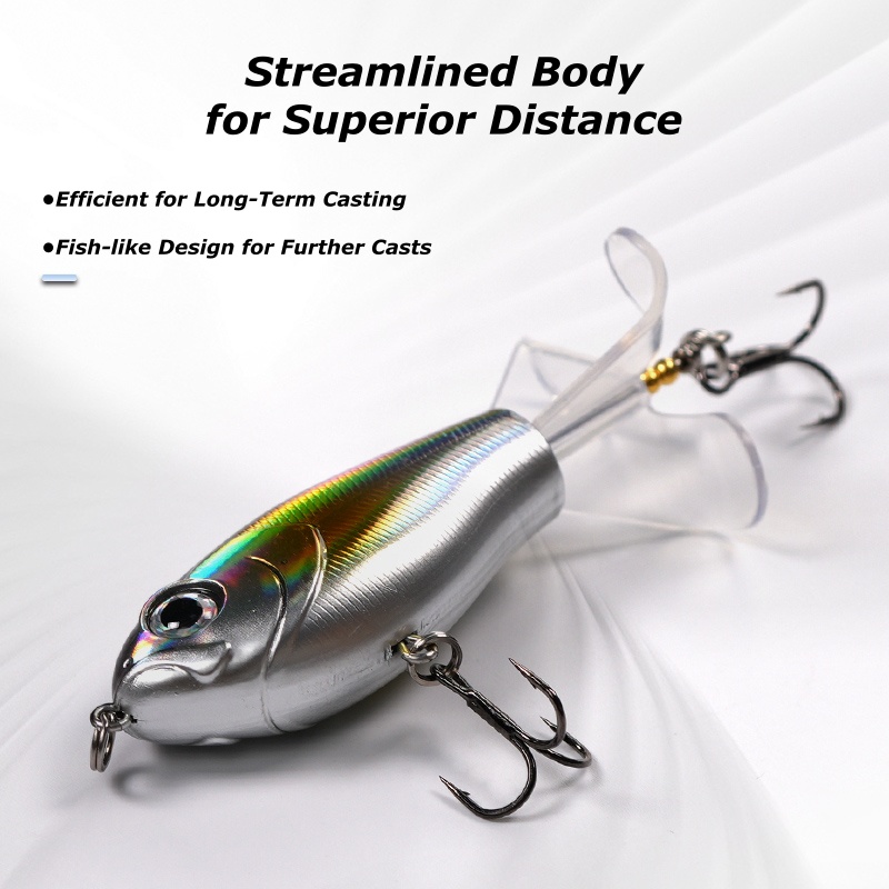 Wondersee 3-Blade Topwater Fis - Fishing Lure Blade Bait のレビューと価格