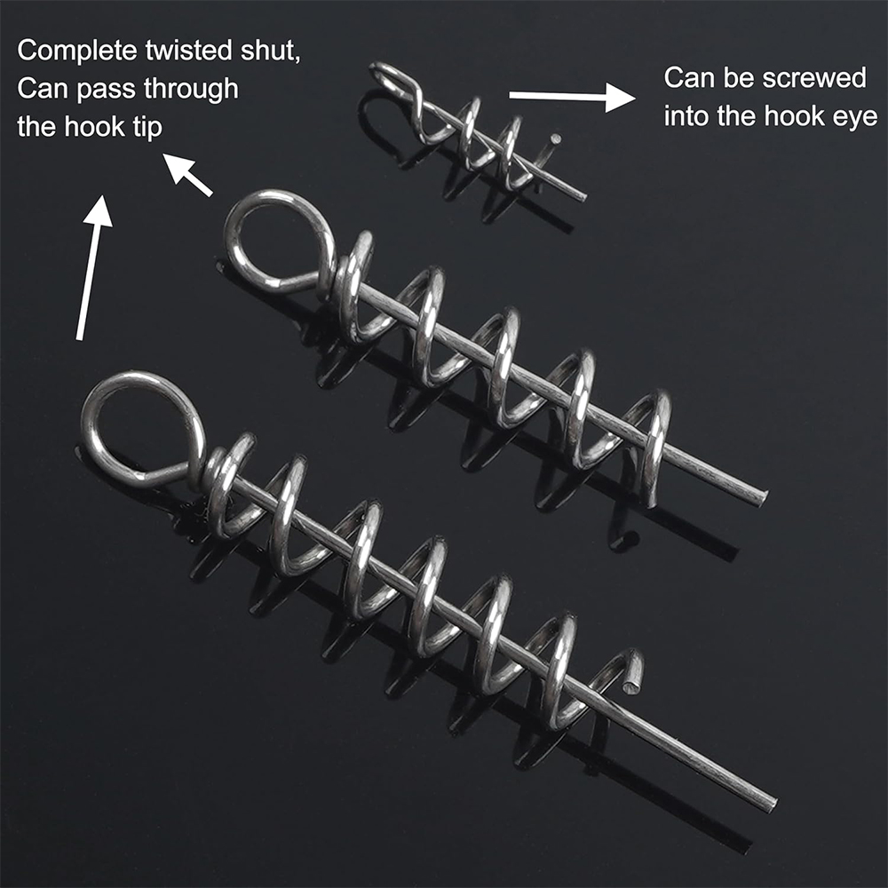 50Pcs Spring Twist Lock Fishin - Fishing Lure Crankbait のレビューと価格