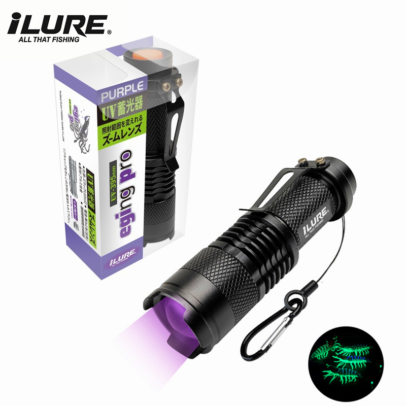 Mini UV Flashlight 395nm Ultra - Fishing Lure Jig のレビューと価格