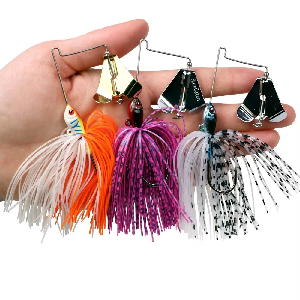1pcs 12.8g Spinnerbait Fishing - Fishing Lure Blade Bait のレビューと価格