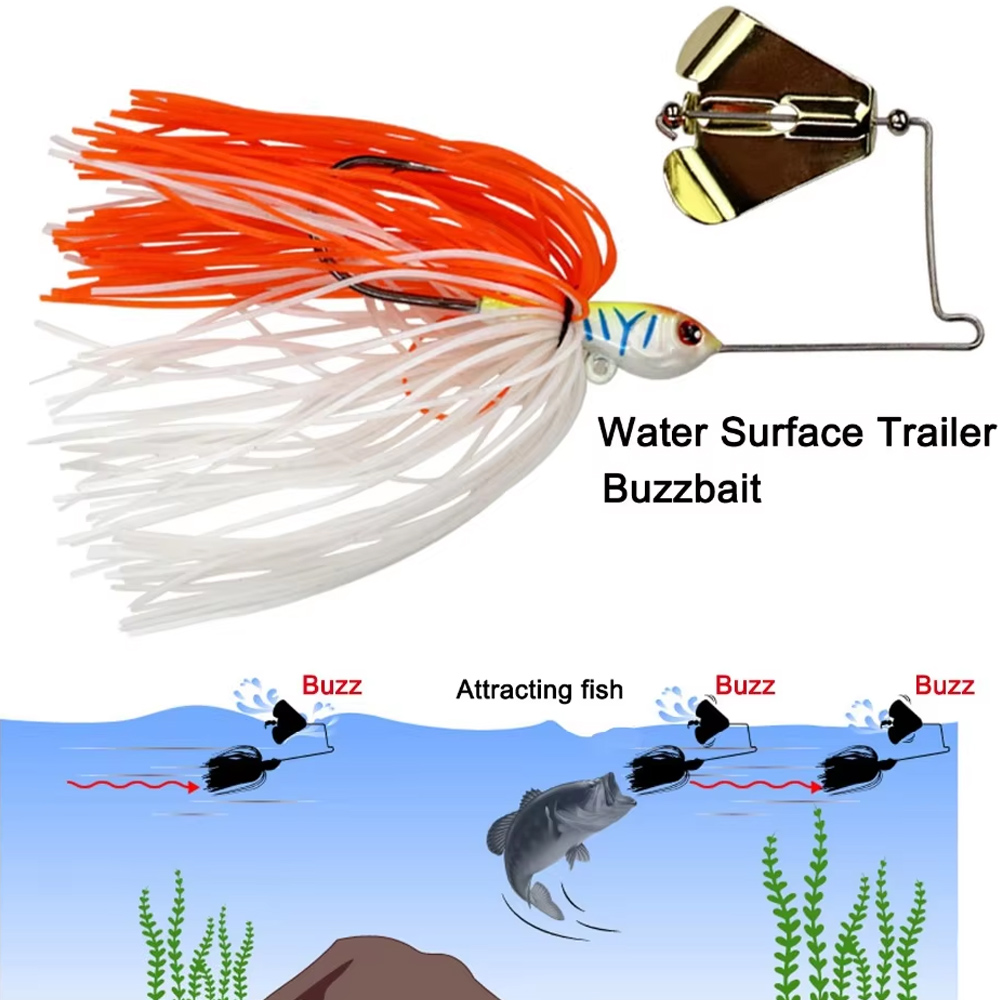 1pcs 12.8g Spinnerbait Fishing - Fishing Lure Blade Bait のレビューと価格