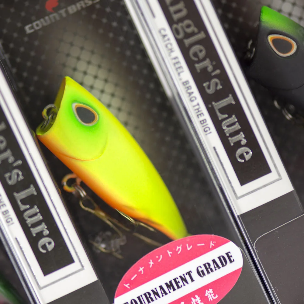 Countbass Popper Hard Bait Fis - Fishing Lure Popper のレビューと価格