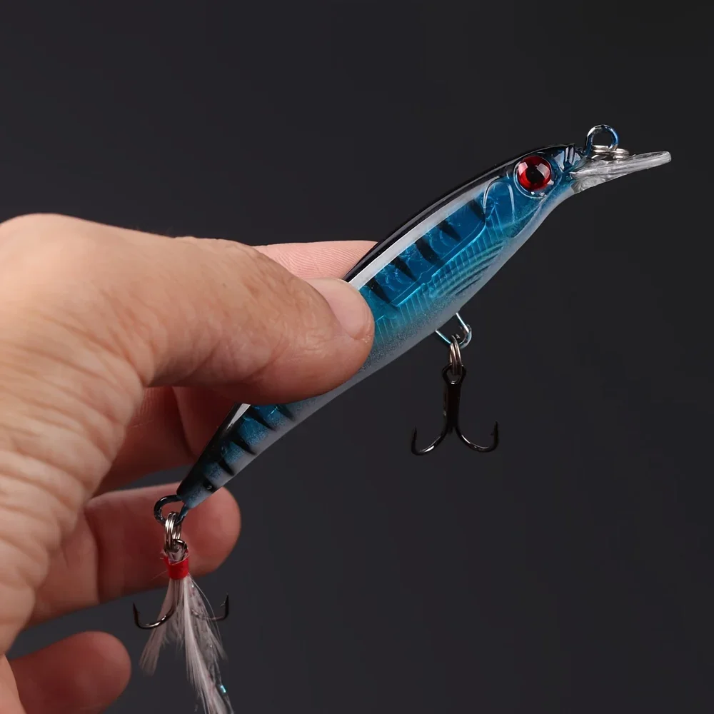 5pcs/box Laser 3D Eyes Bionic  - Fishing Lure Box のレビューと価格