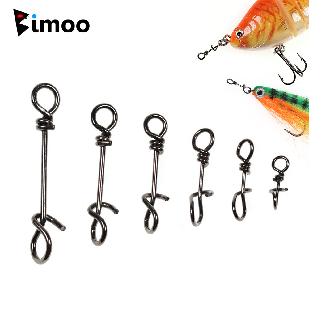 Bimoo 50pcs Stainless Steel Qu - Fishing Lure Accessories のレビューと価格