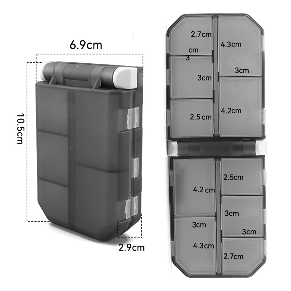 Fishing Tackle Box Double-Side - Fishing Lure Box のレビューと価格