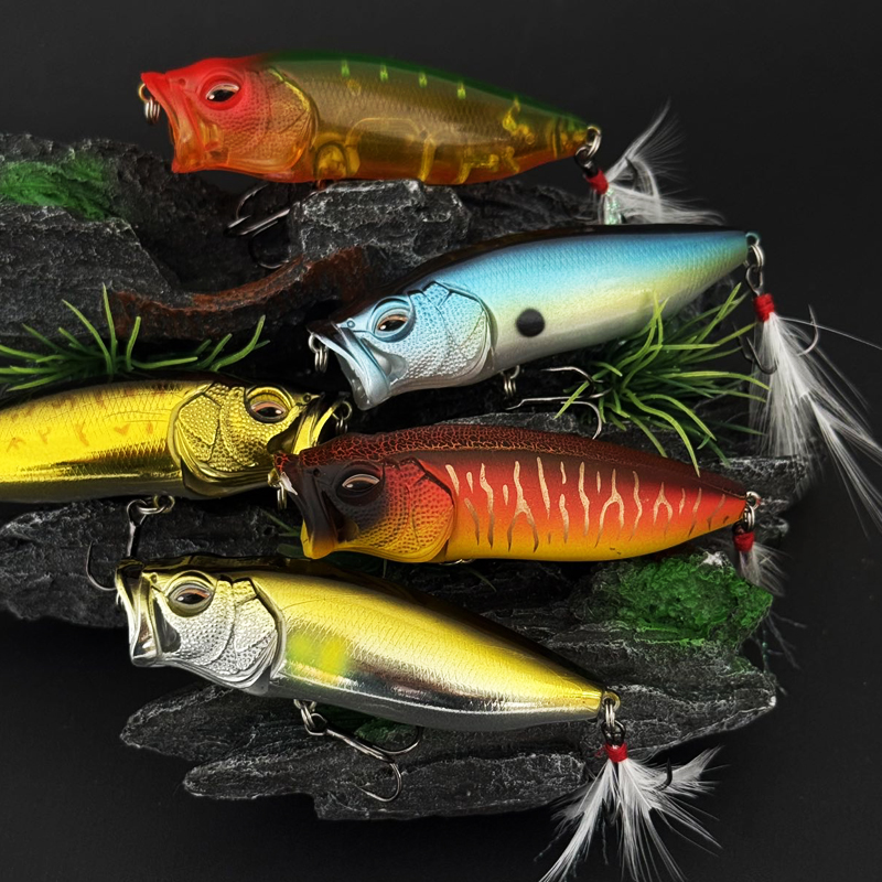 Popper Lure Topwater Bait 80mm - Fishing Lure Popper のレビューと価格
