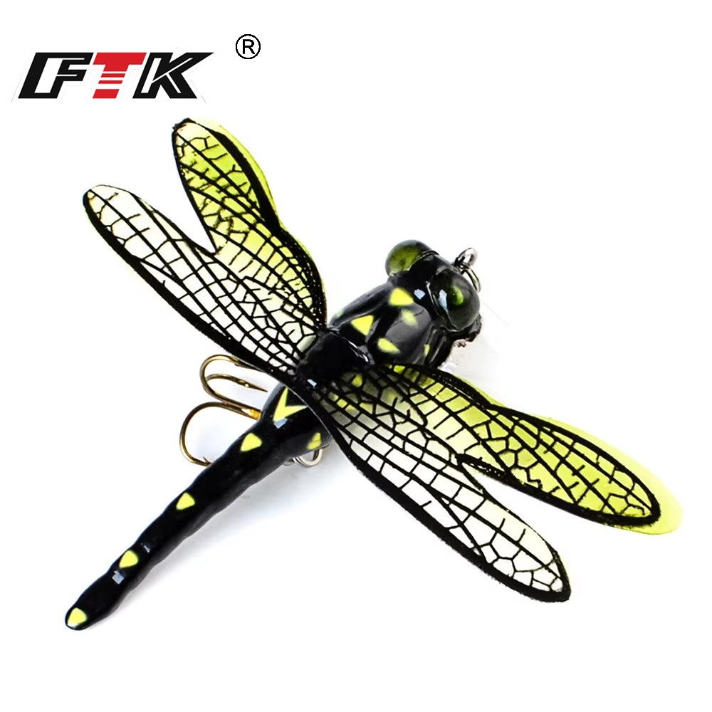FTK 6g Topwater Dragonfly Dry  - Fishing Lure Popper のレビューと価格