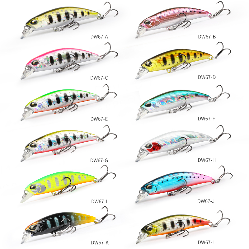 TSURINOYA  Sinking Minnow 60S  - Fishing Lure Jerkbait のレビューと価格