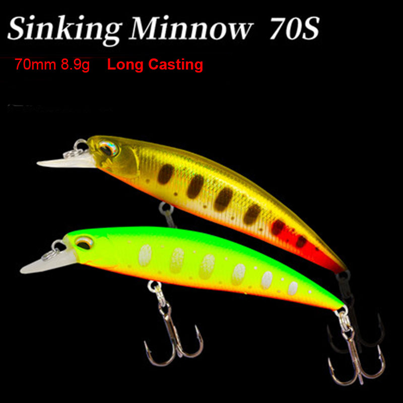TSURINOYA Sinking Minnow Long  - Fishing Lure Jerkbait のレビューと価格