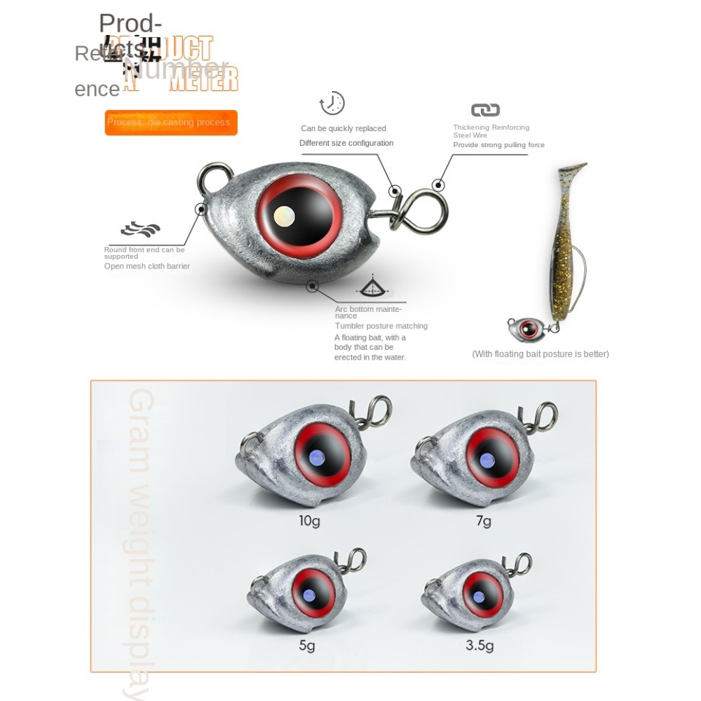10pcs 3.5g/5g/7g/10g Swimbait  - Fishing Lure Jig のレビューと価格