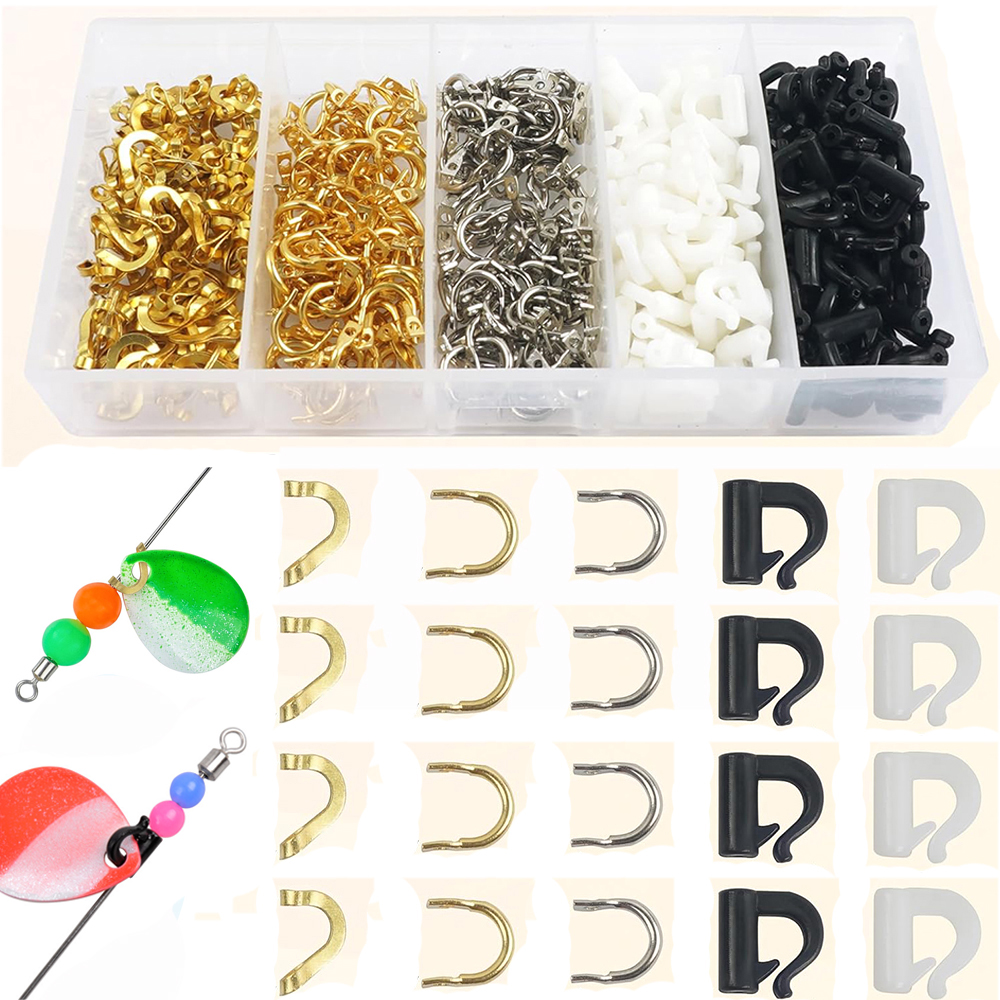 300Pcs Fishing Spinner Clevis  - Fishing Lure Spinnerbait のレビューと価格