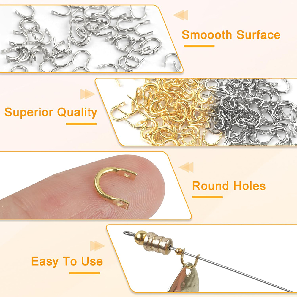 300Pcs Fishing Spinner Clevis  - Fishing Lure Spinnerbait のレビューと価格