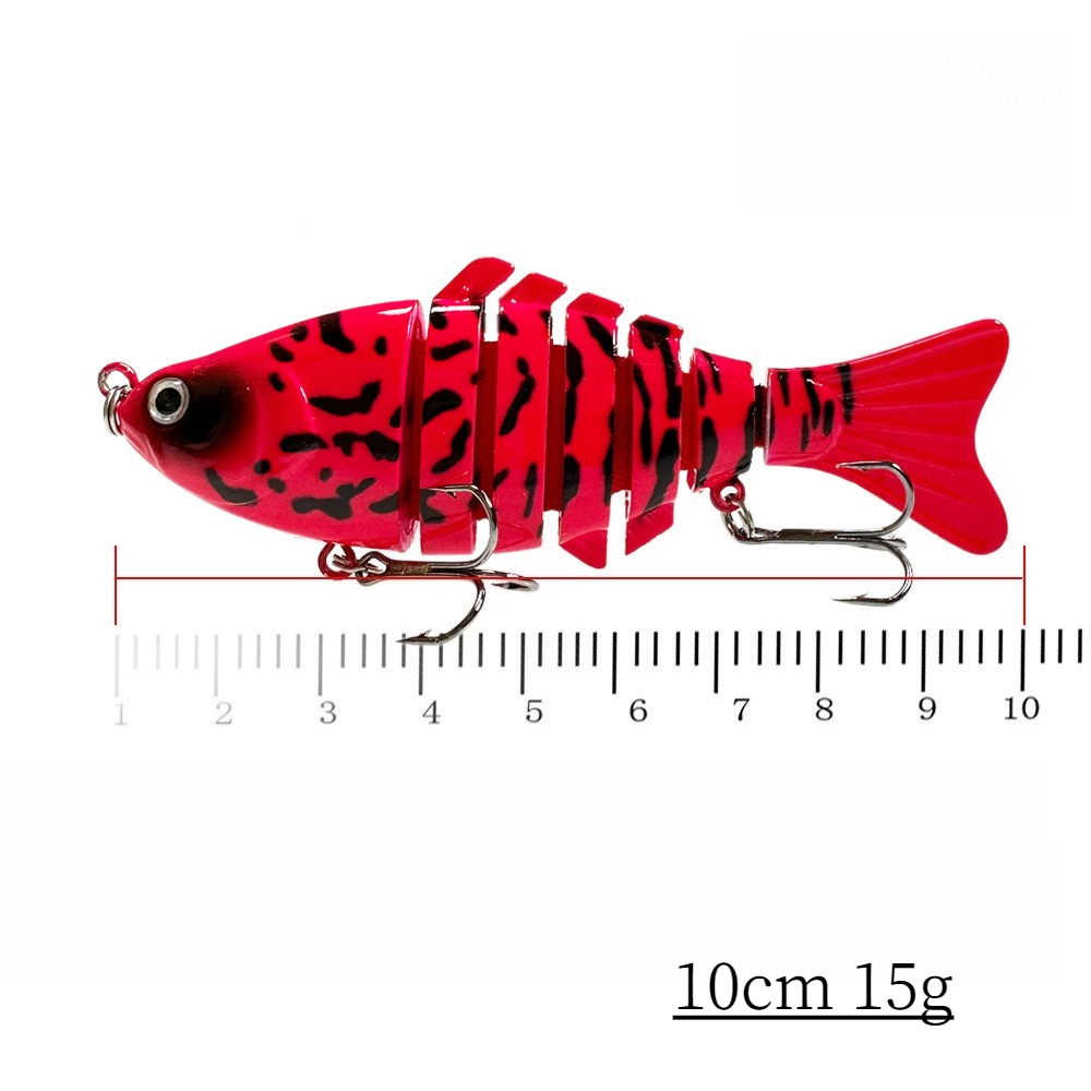1pc Multi-segment Hard Lure 10 - Fishing Lure Popper のレビューと価格