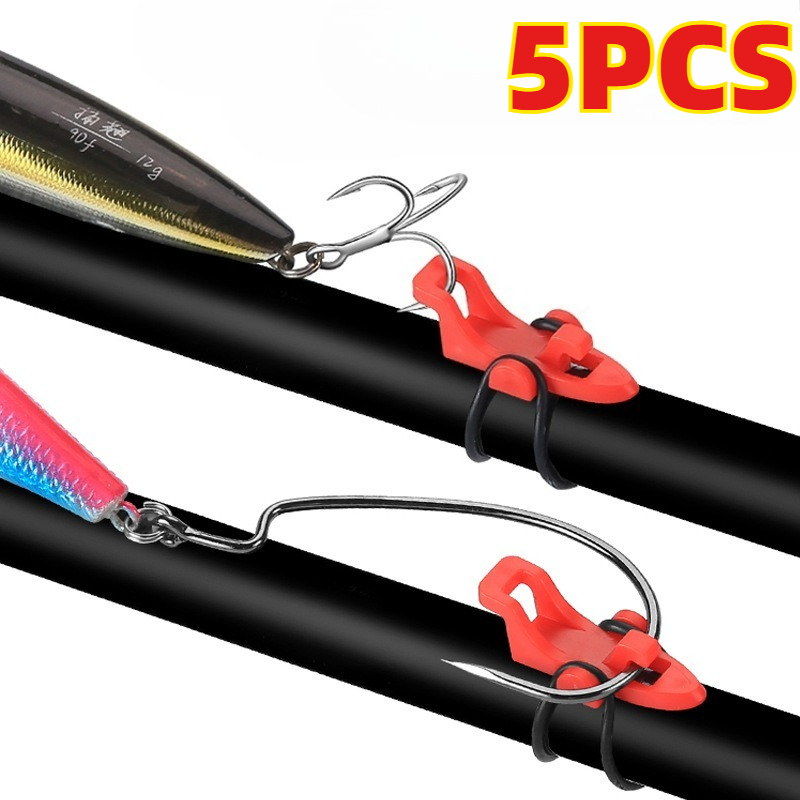 5pcs Fishing Rod Pole Hook Kee - Fishing Lure Jig のレビューと価格