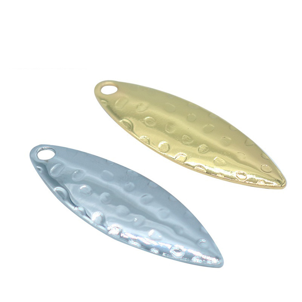 10Pcs/lot Willow leaf Sequin P - Fishing Lure Spoon のレビューと価格